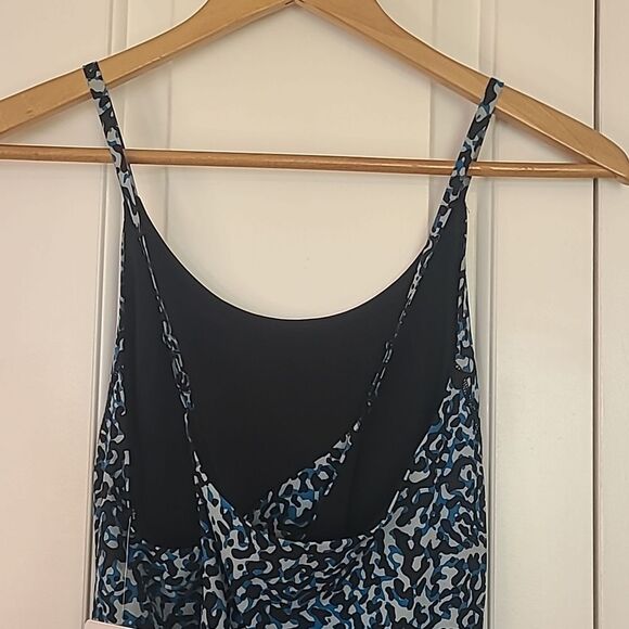 ATHLETA Infinity Patterned Dress Leopard Blue Size SP - Picture 7 of 11